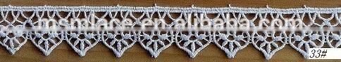 2015 new chemical lace trim water soluble lace trim china supplier