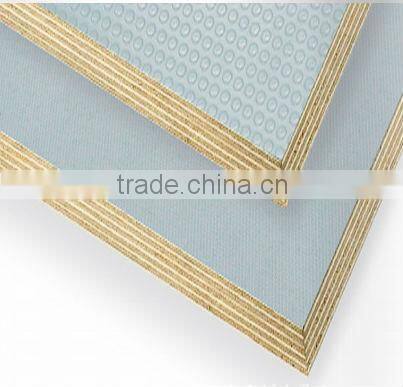 high quality anti-skidding flooring plywood /container or truck flooring plywood