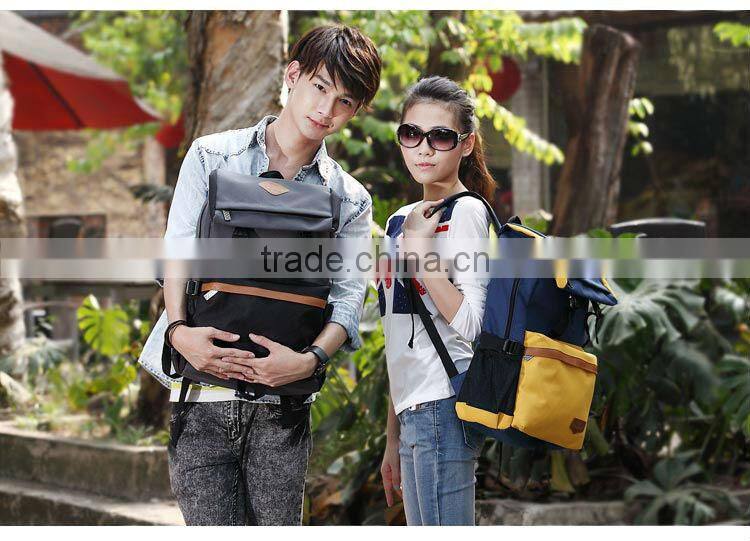 2013 100% Cotton Vintage Canvas Bag Canvas Backpack