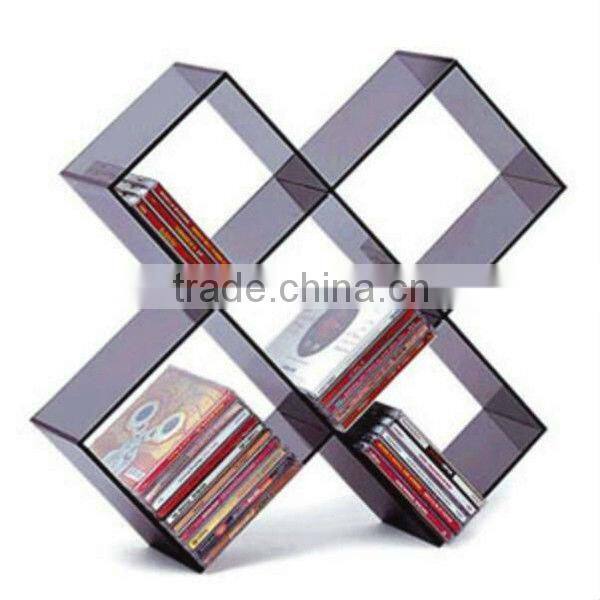 acrylic shelf for book, magazine