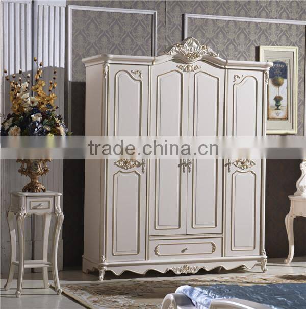new product bedroom set/ home furniture/ king size bed/ carved wood and MDF bedroom set L105A