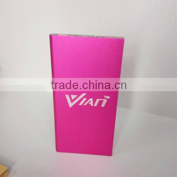 Cell Phone Power Bank Slim 12000mAh Smart Power Bank