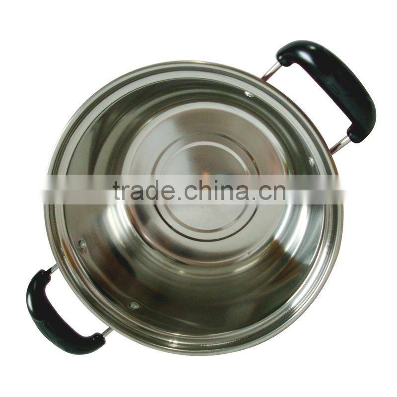 stainless steel colorful painted nonstick multi stock pot set