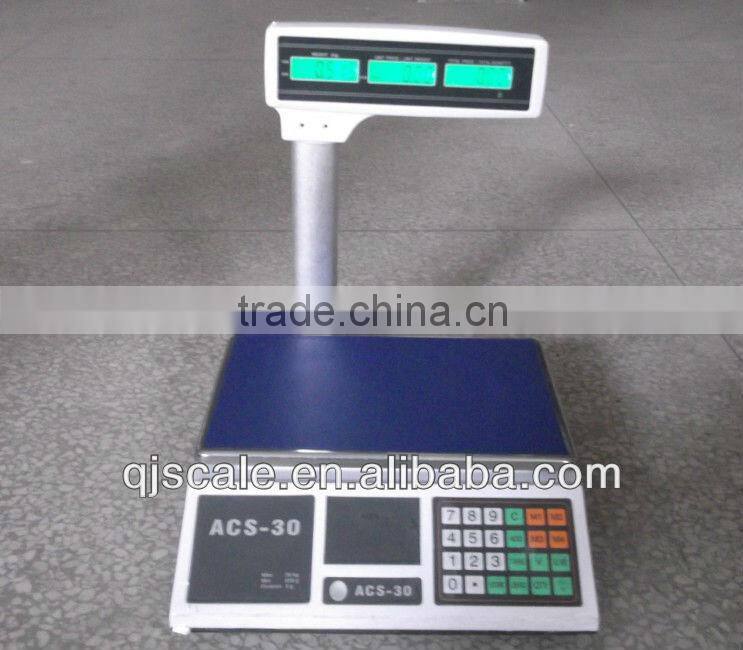 factory for Digital price computing scale with pole