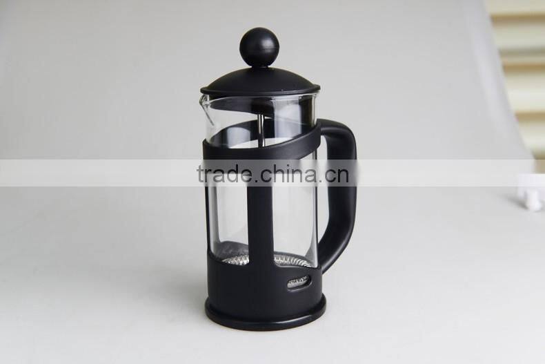 Promotional Borosilicate Glass French Coffee Press/Coffee Plunger