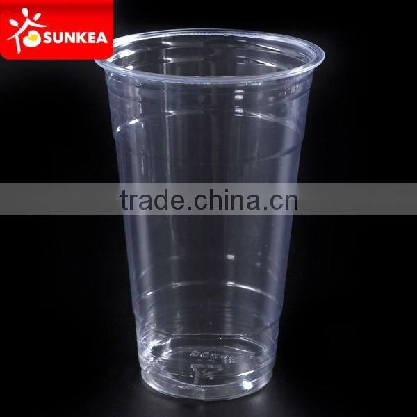 Sell disposable food grade transparent PET plastic cups