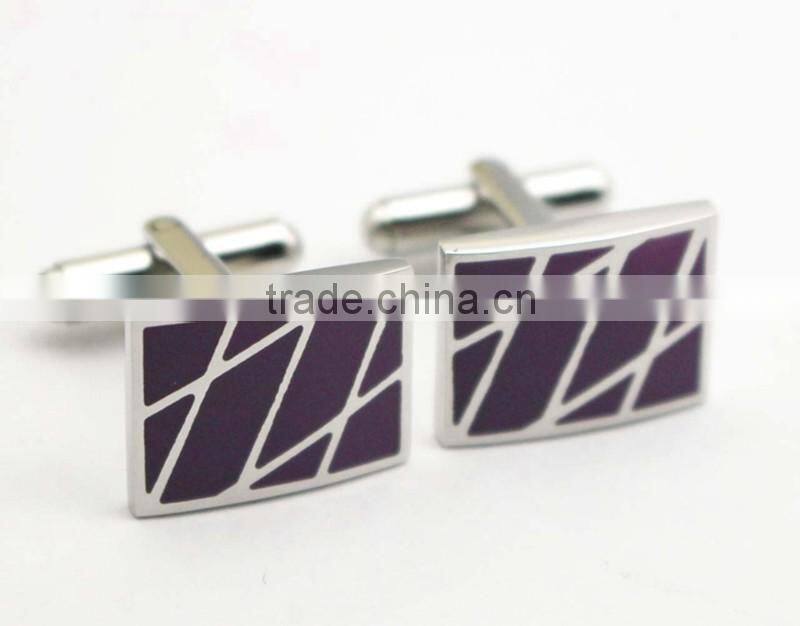 Fahion Mens Jewellry Stainless Steel Custom Cufflink With Logo