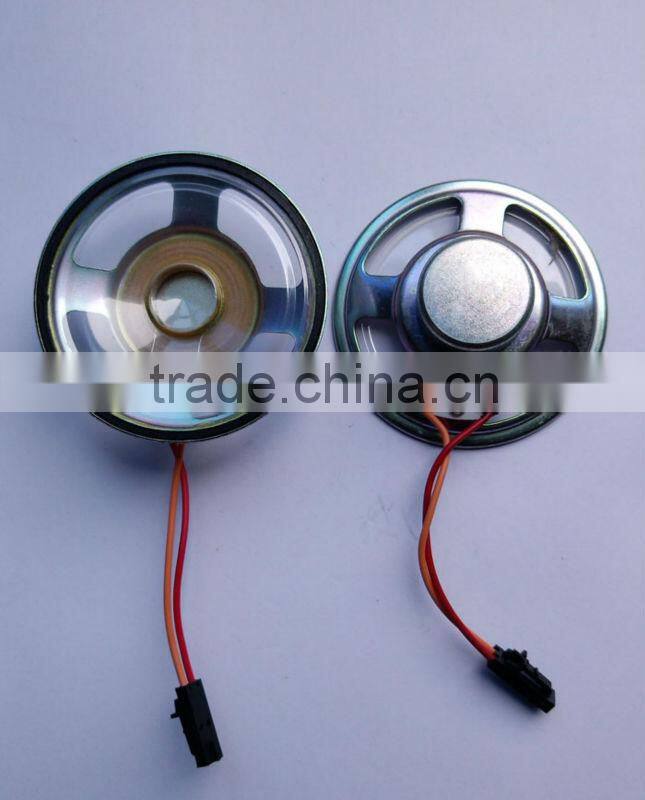 57mm 3.2ohm 0.25W big sound mylar waterproof speaker