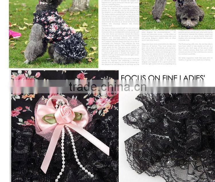 summer pet skirts pet clothing