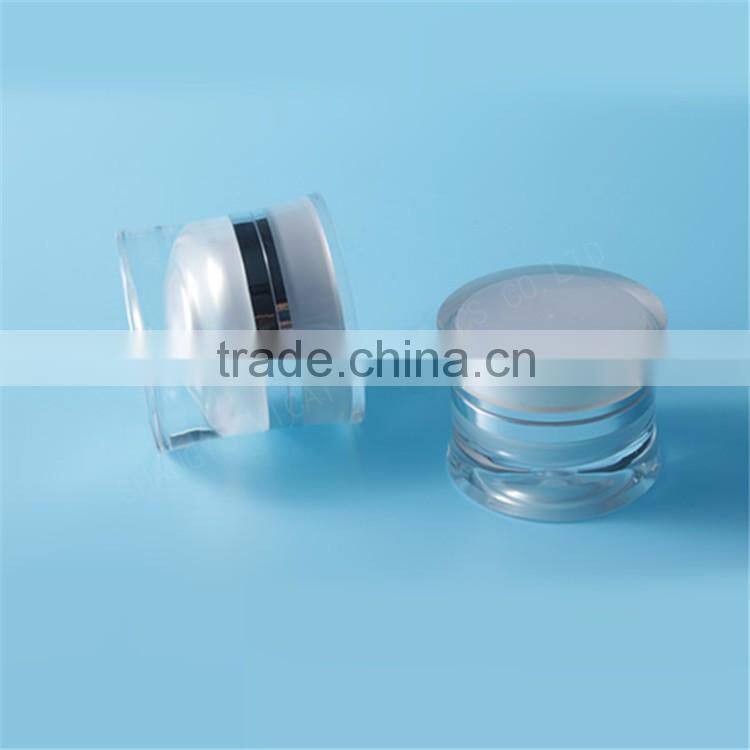 Custom size eco-friendly competitive price acrylic mason jar