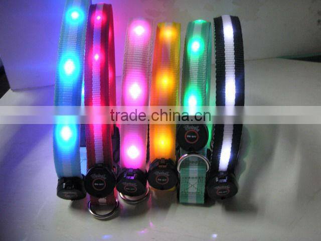 personalized led dog collars
