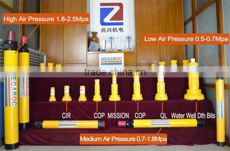 Mining drill dth rock hammer tools