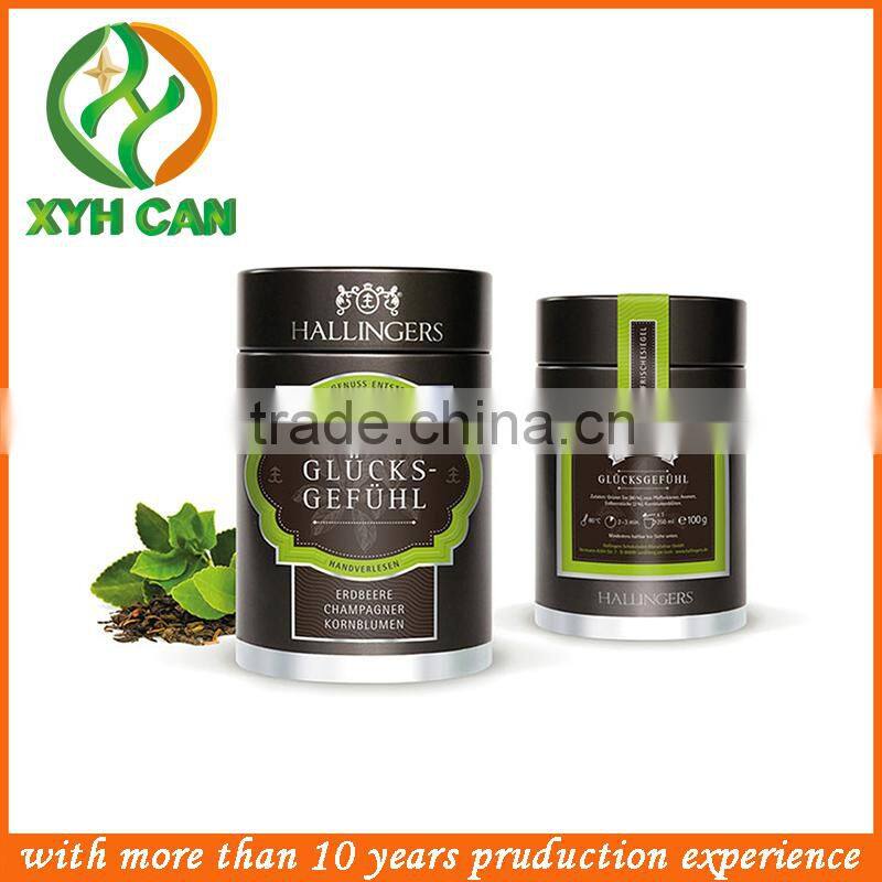 Metal Material and coffee Use Tea Storage Tin