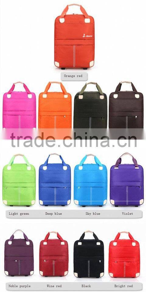 Hot sale 600D Travel trolley bag trolley luggage bag with competitive price