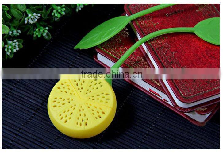 Yellow Color Silicone Tea Infuser