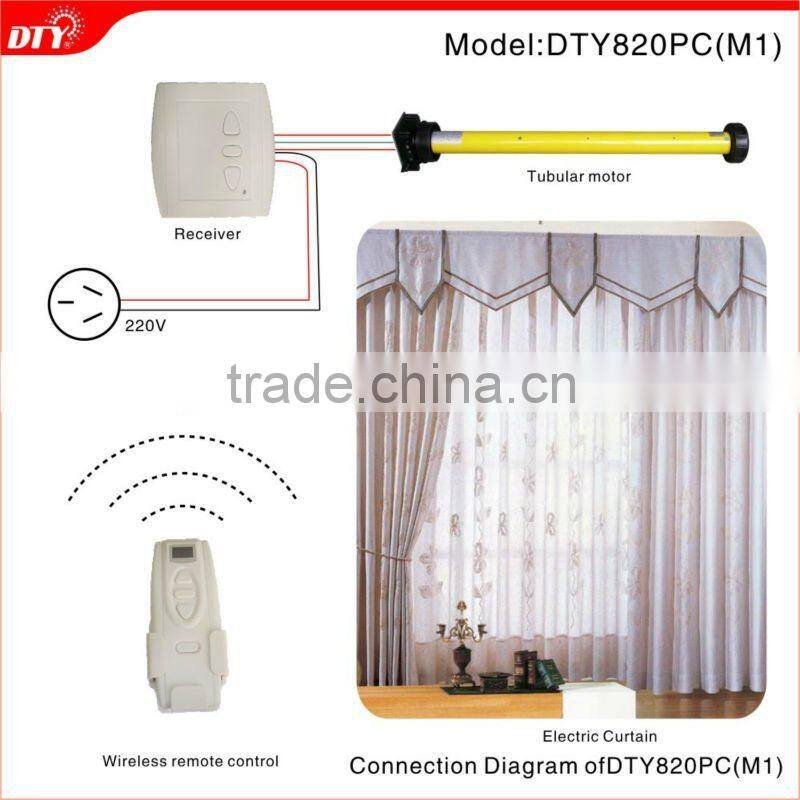 Multi-channel wireless remote control for Tubular motor
