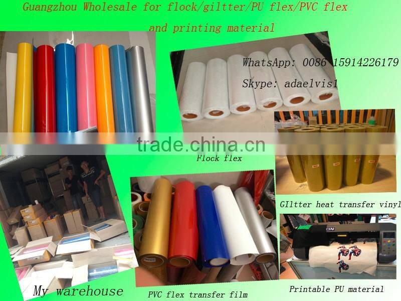 red color laser PU heat transfer vinyl