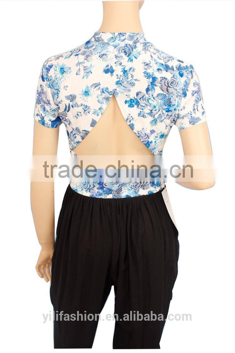 Printing Crop Top Adult Sexy Clothes, Cheap Garments