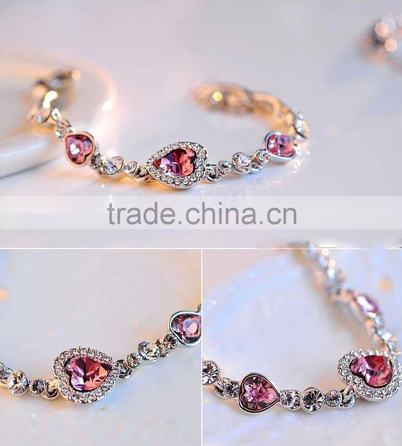 Wholesale Popular sterling silver mesh bracelet for Girls