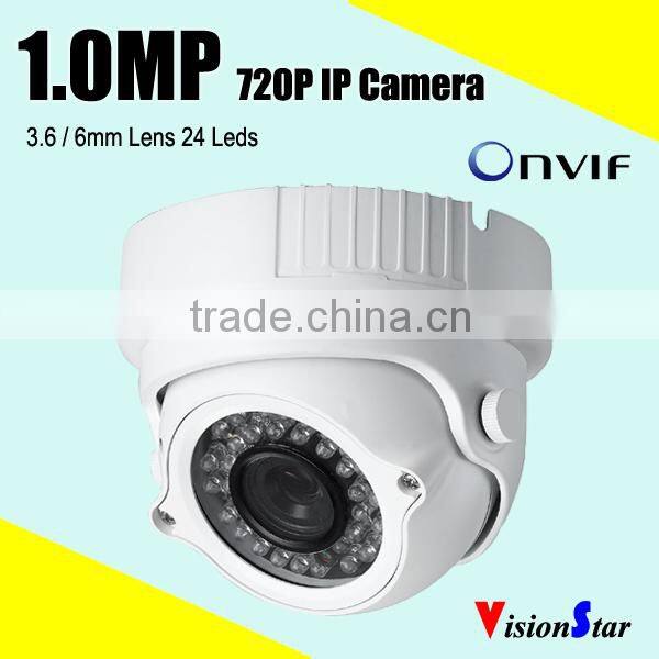 Color CMOS Sensor SONY High definition IR Bullet Outdoor 1.3MP 960P IP Camera