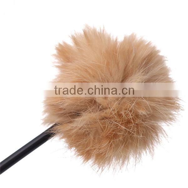 cat teaser fur toys,cat pole toy