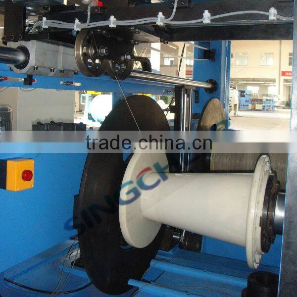 Economic solution for conical spool- package system