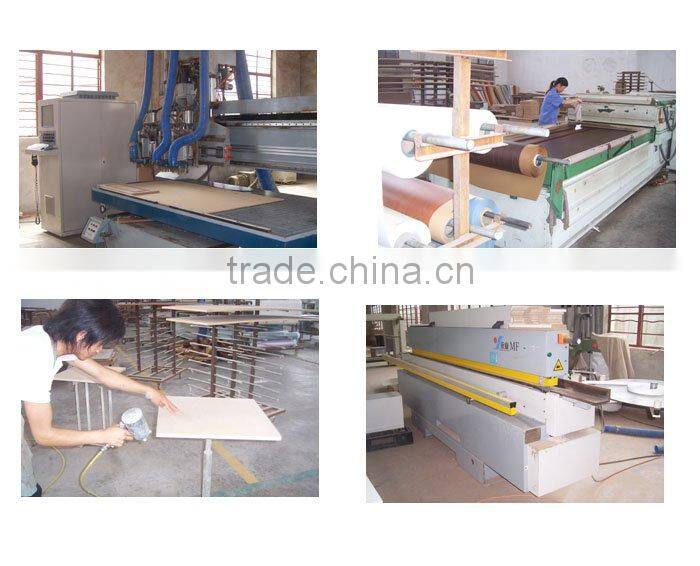 Office wood door with glass(CF-W018-1)
