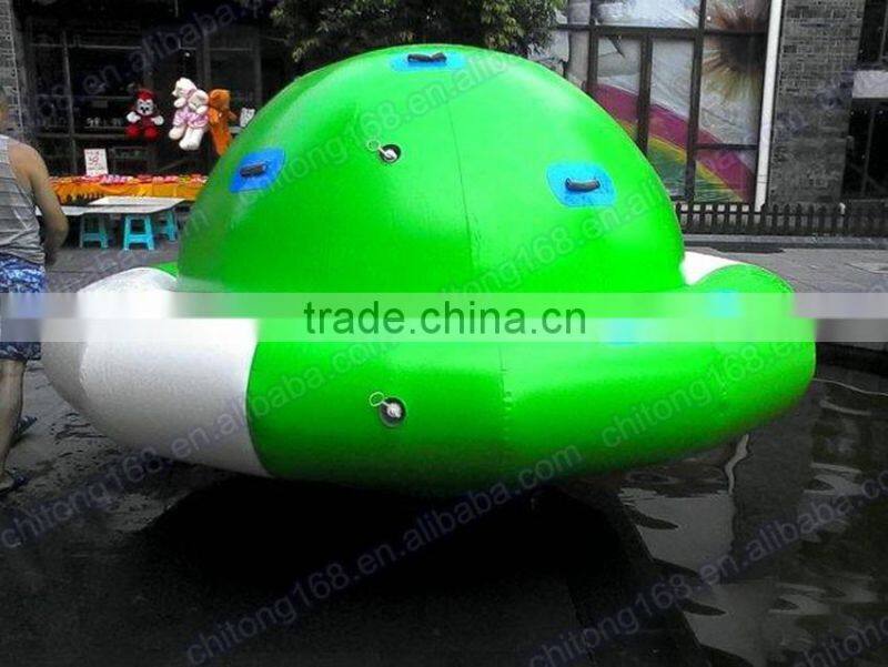 Stimulating Floating Inflatable Water UFO Seesaw