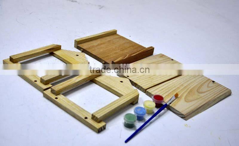 DIY PAINTING YOUR TABLE WOODEN BIRD HOUSE & BIRD FEEDER