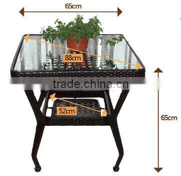 Rattan Wicker Furniture coffee table Set Rattan Chair and Table Sets