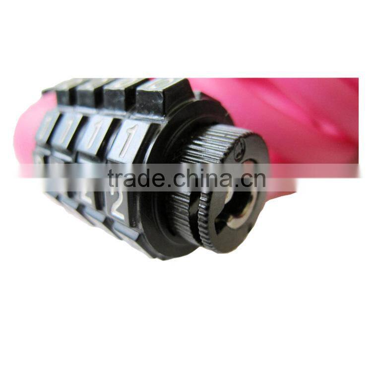High security 4 digits code password combination bike bicycle lock