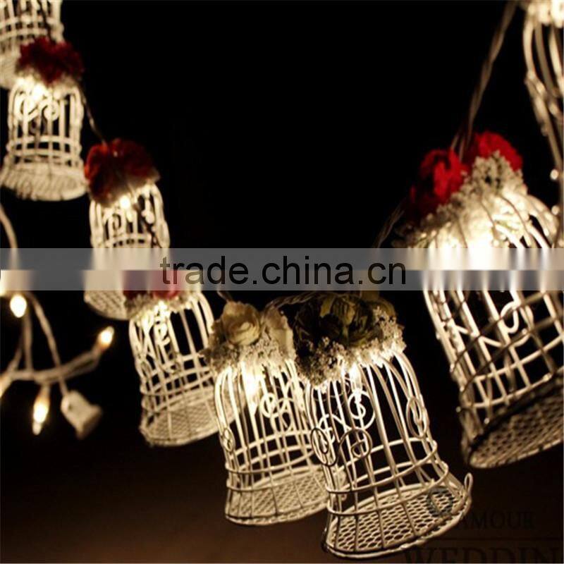 new product colorful birdcage LED Light Holiday Light garden lamp for Christmas Party for Room Home