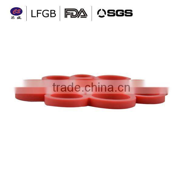 100% pure silicone colorful creative household tools insulation pad hollow lace coasters odorless cup mat wholesale