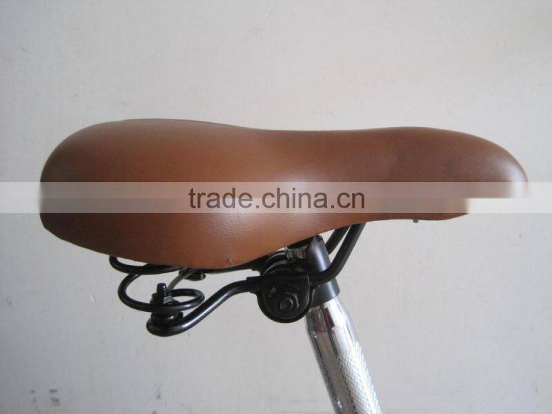 20 Steel 6 Speed Folding Bicycle with Front Basket