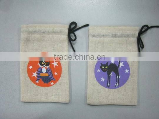 HOT SALE Red Printed Organza Gift Bag