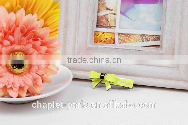 wholesale girls cellulose acetate bowknot hairpin