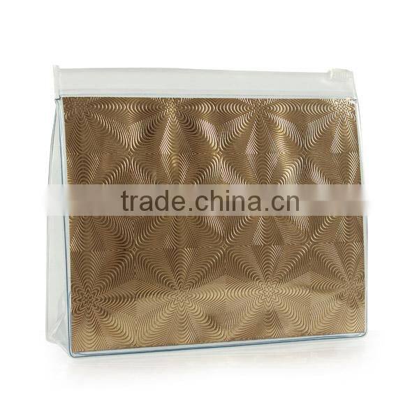 PVC heat sealed snap plastic packaging bag