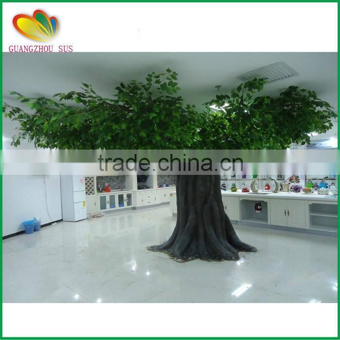 Wholesale artificial big tree fiberglass artificial ficus tree large outdoor & outdoor decor artificial ficus tree