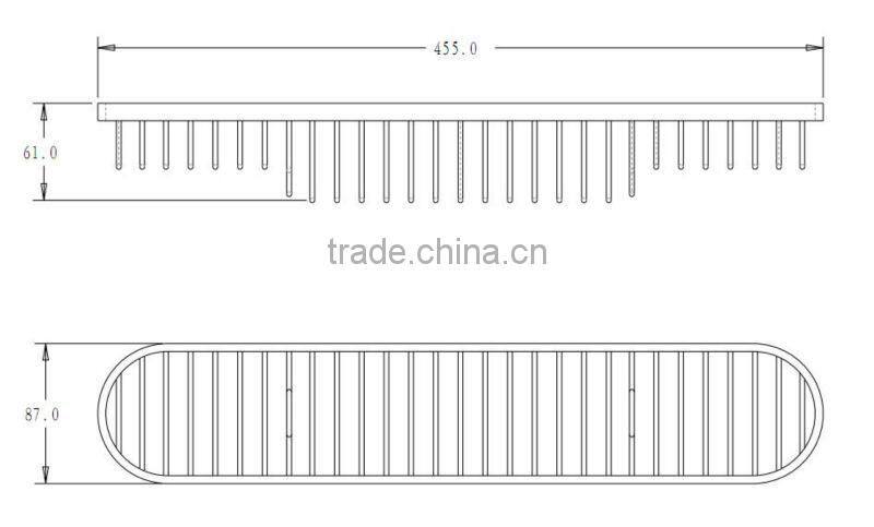 Decorative Bathroom Accessories Soap basket, Brass Rectangle Soap Holder 609