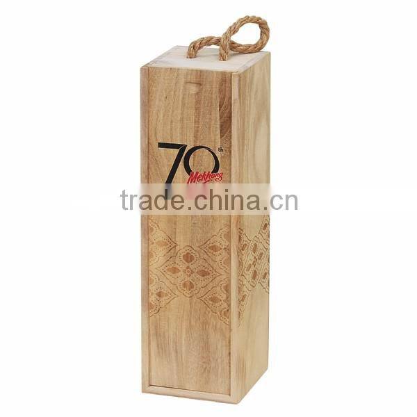 Trade assurance Fancy French Style Wooden Wine Box For Whisky