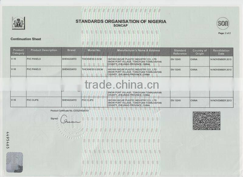 laminated pvc panel /pvc wall panel