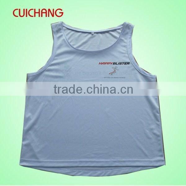 Sublimation tank tops&stringer tank top custom&wholesale plain tank tops-CC341