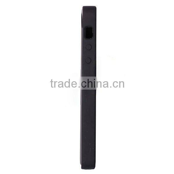 For iphone 5 black hard plastic case/cover