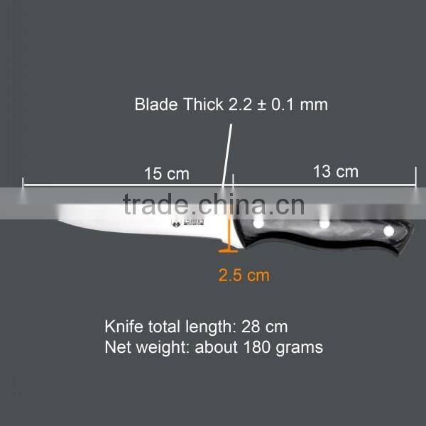 Hot sale wooden handle boning knife with cheap price