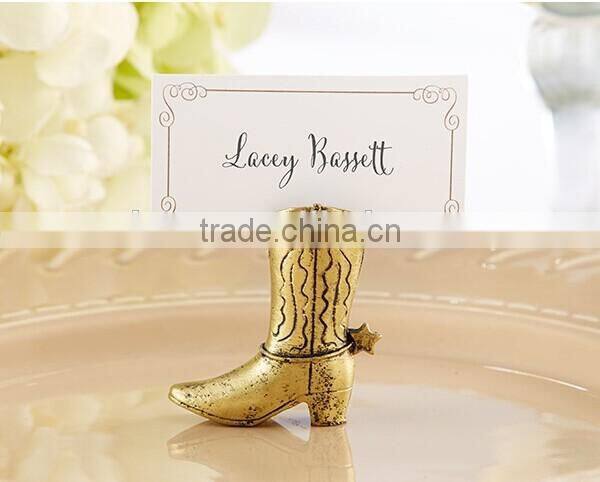 White Antler Place Card Holder