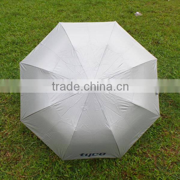 Silver-coated outdoor car parasol