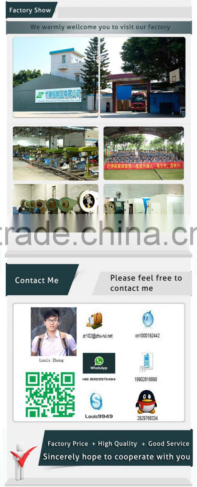 Aluminum powder coating black Window lock/window handle with lock/sliding window lock