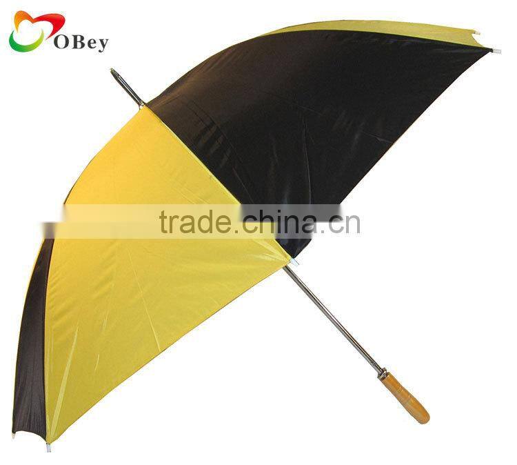 29 Inch Deluxe Golf Umbrella Yellow/Black