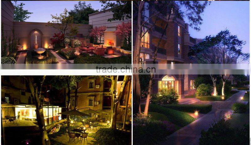 great durable ce and rohs compliant toughened glass bridgelux waterproof ip65 LED Garden Pole Light