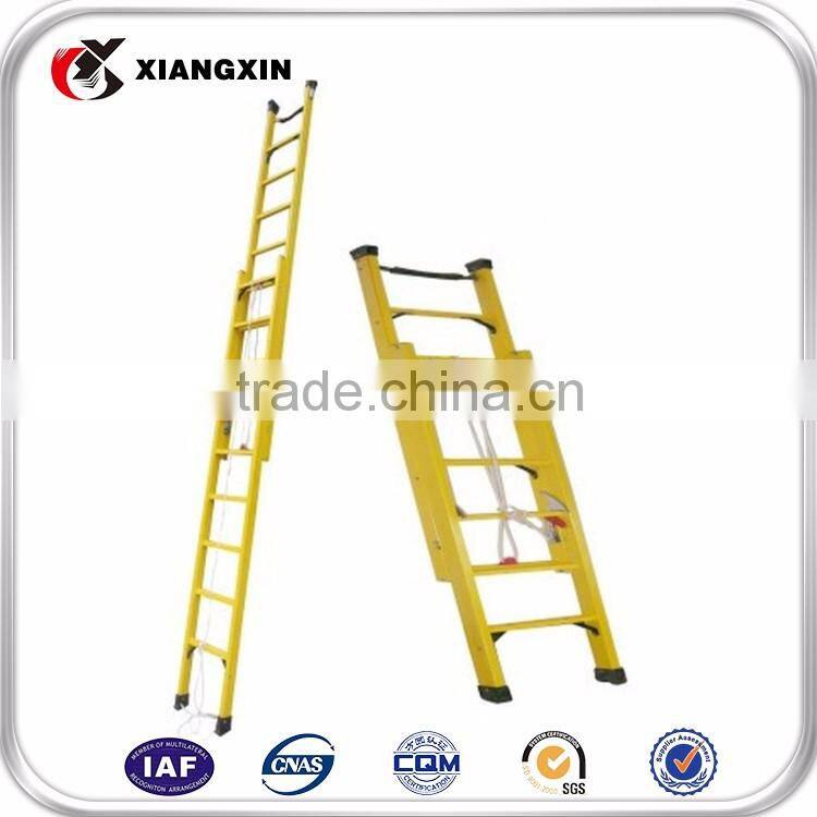 wholesale combination fiberglass fold step extension ladder